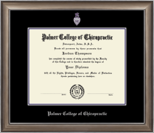 Image of  10 EASTON MOULDING CREST MEDALLION DIPLOMA FRAME